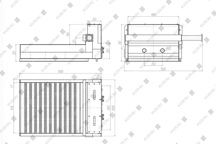 Чертеж блок решетки ТШПМ 1.5