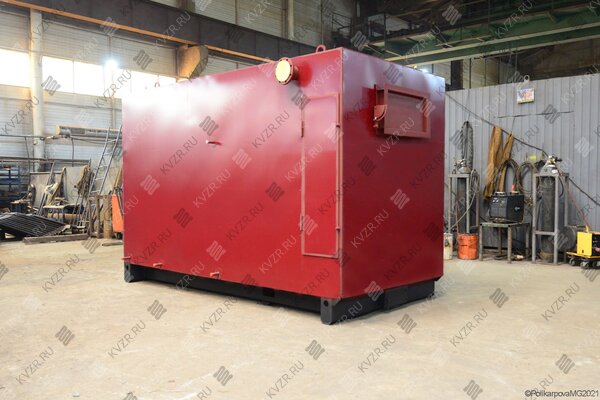 Котел 0.8 МВт угольно дровяной