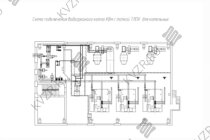 Схема подключения водогрейного котла КВм с топкой ТЛПХ для котельных