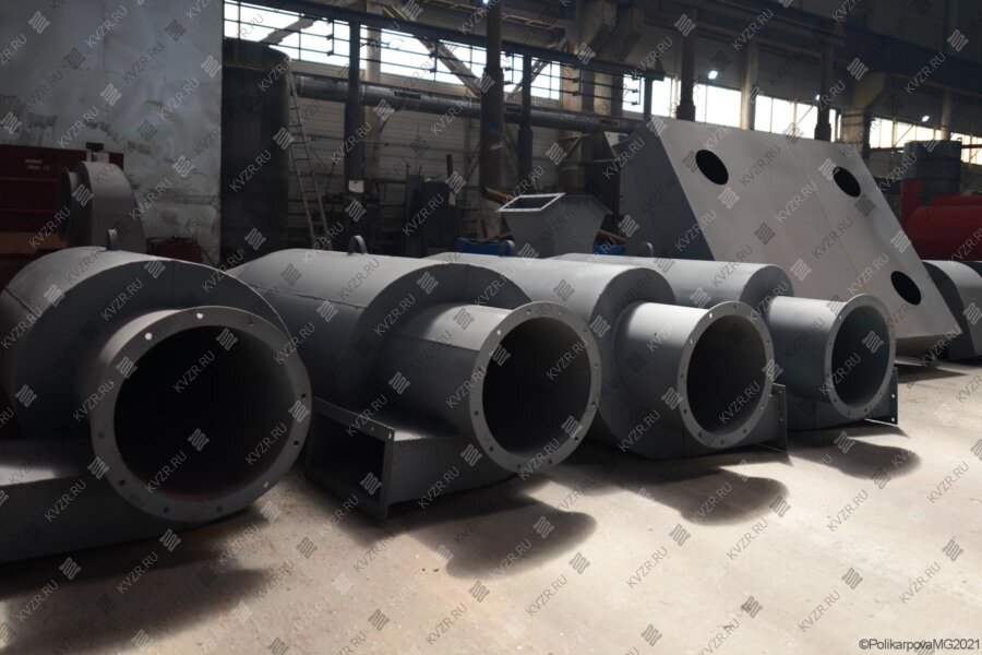 Пылеуловитель циклон для газа