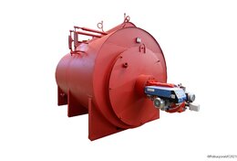 Парогенератор 1000 кг температура 130 С на газе