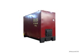 Котел 1280 кВт твердотопливный