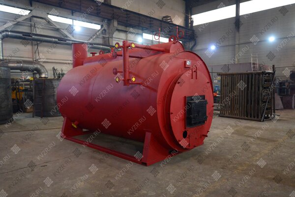 Угольный котел 500 кг пара в час до 130 °С